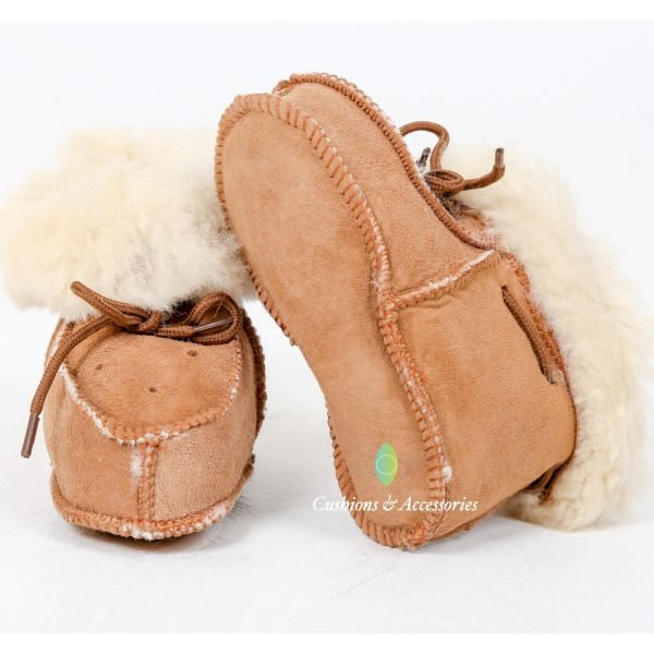 sheepskin slippers for babies